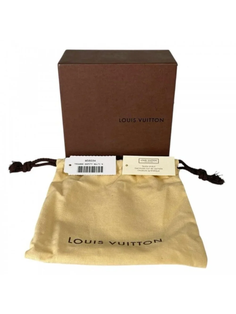 Louis Vuitton Pouch Trousse Wapiti Monogram Multicolor Gold
